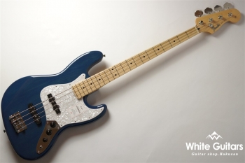 2021 Collection Made in Japan Hybrid II Jazz Bass - Indigo Trans